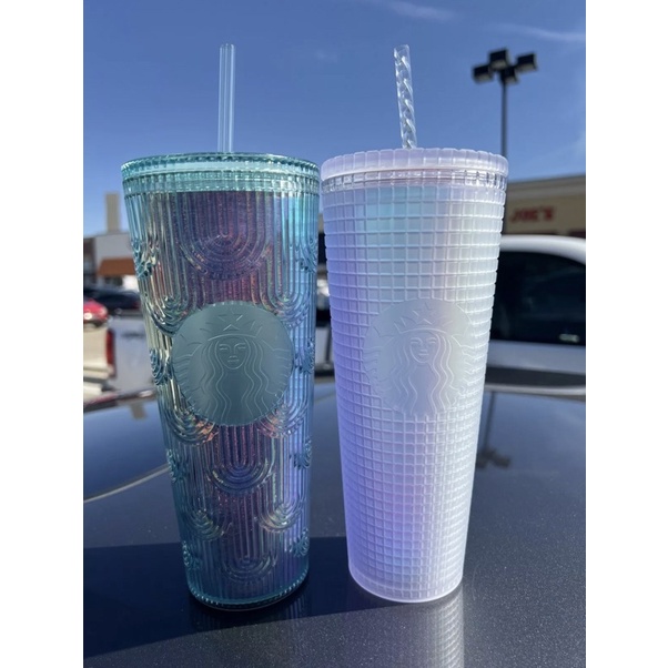 Ly Cold Cup Vỏ Sò Xanh Starbucks Usa 2022