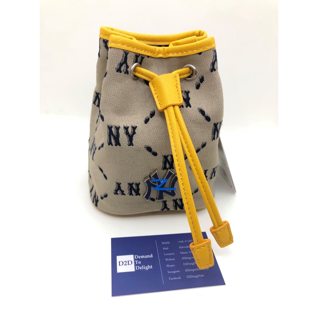 Túi M.L.B Monogram Mini Bucket Bag Season 2022