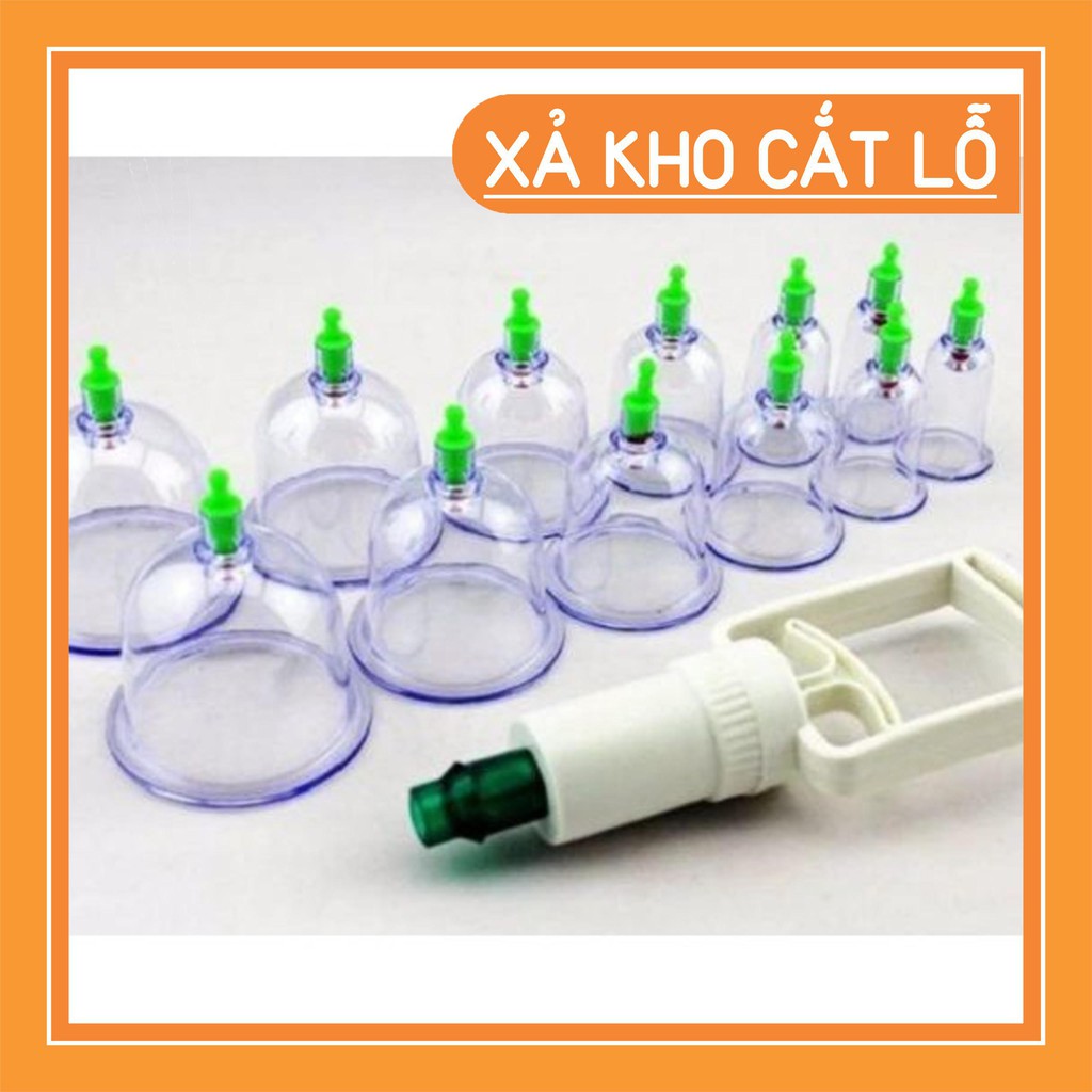 (Bán giá sỉ tại kho) BỘ GIÁC HƠI KHÔNG DÙNG LỬA