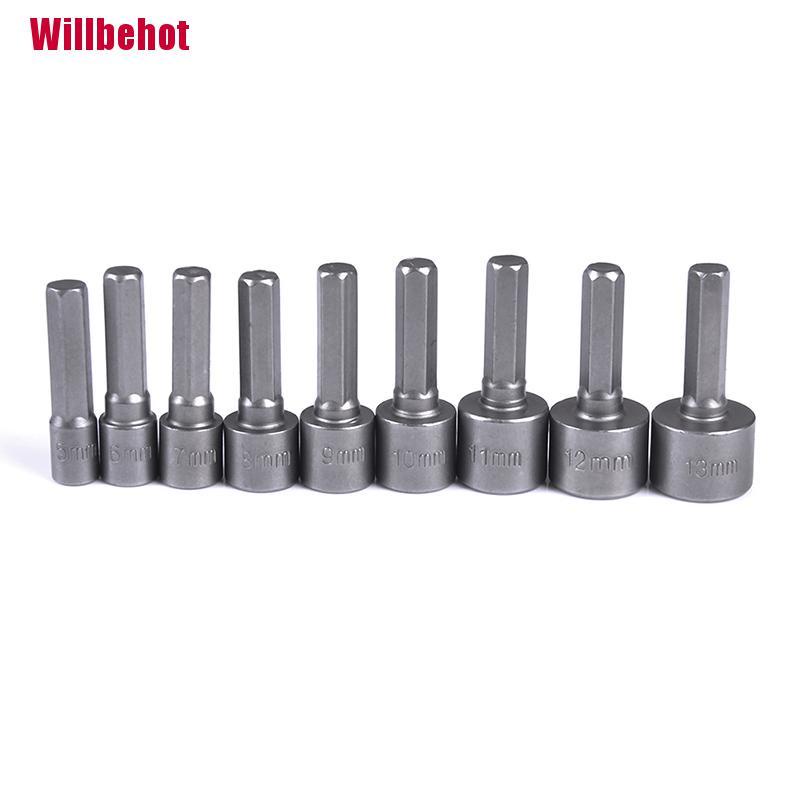 Set mũi khoan lục giác bằng thép 5-13mm 1/4&quot;