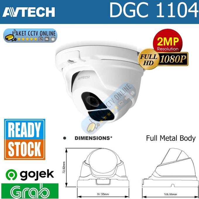 Dây Cáp Avtech Dgc 1104 / Dgc1104 Cctv Hdtvi 2mp