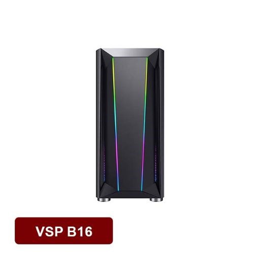 Case Vision B16 Gaming LED RGB (Kính cường lực) đèn led cực đẹp bảo hành 1 tháng 1 đổi 1