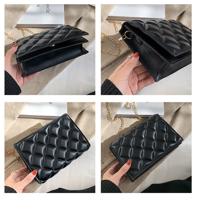 Túi Đeo Chéo Thêu Hoa Thời Trang Hàn Cho Nữ