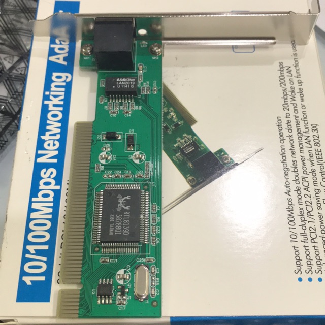 N025 Card Lan Mạng Pci 100m Networking