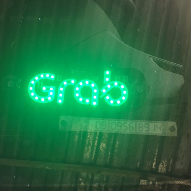 Bảng led Grab xe taxi