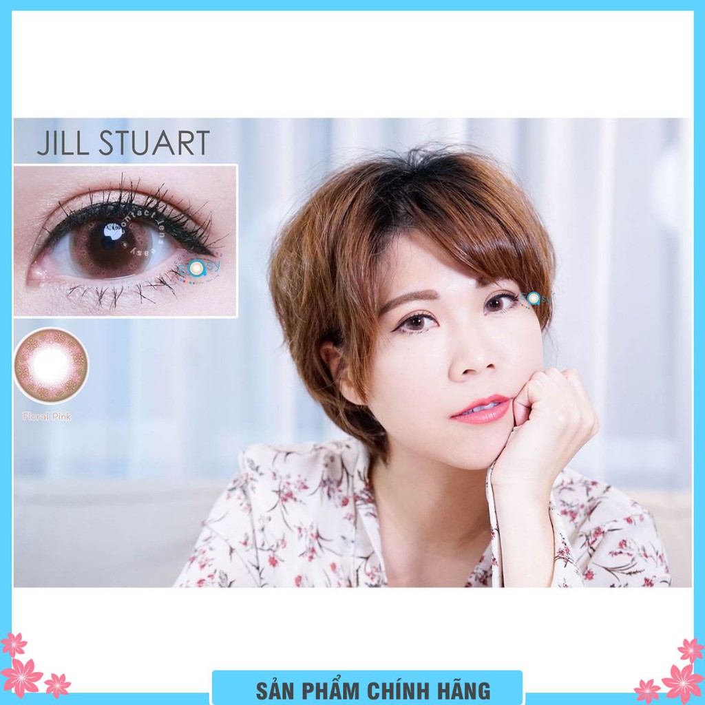 🆕 [ HOT ]  Kính áp tròng 1 ngày có màu Jillstuart-Seed Lens Nhật Bản 3 màu thời trang