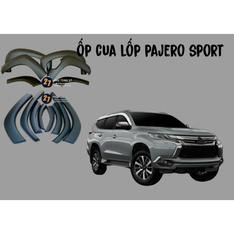 Ốp cua lốp Pajero Sport 2021-2022