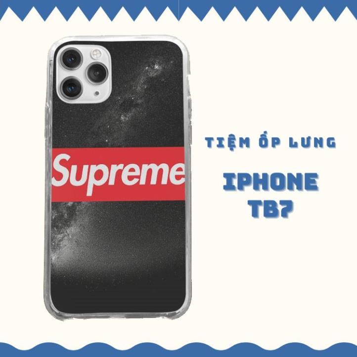 Ốp lưng SUPREME bầu trời sao đêm đen huyền bí cho Iphone 5 6 7 8 Plus 11 12 Pro Max X Xr SUPPOD00403