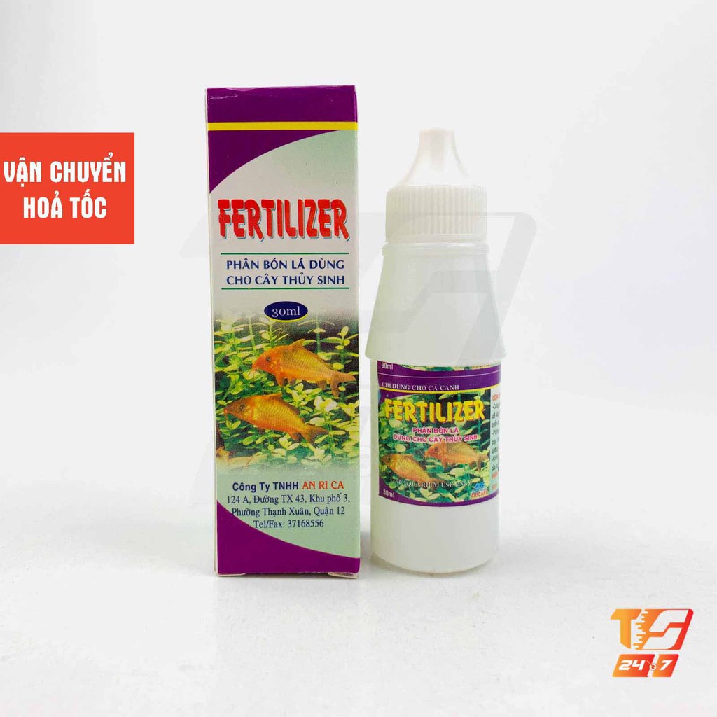 Phân Bón Lá Fertilizer 30ml Dùng Cho Cây Thuỷ Sinh - Cung Cấp Dinh Dưỡng Giúp Cây Phát Triển