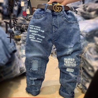 FREESHIP 50k - Quần jean phong cách cho bé 16-25kg