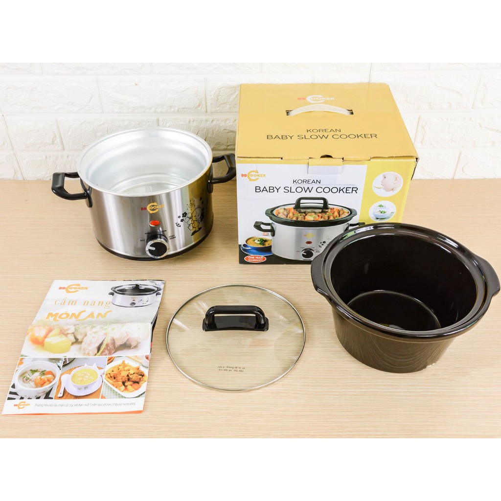 Nồi nấu cháo Hàn Quốc cho bé 2.5L Bbcooker