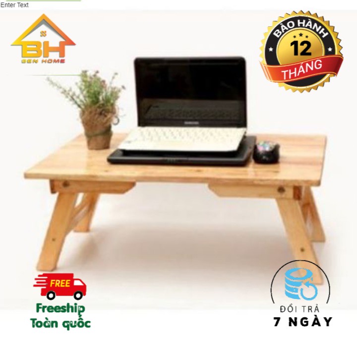 [FREESHIP] Bàn Gỗ đa năng chân xếp 40x60cm, bằng gỗ chất lượng tốt
