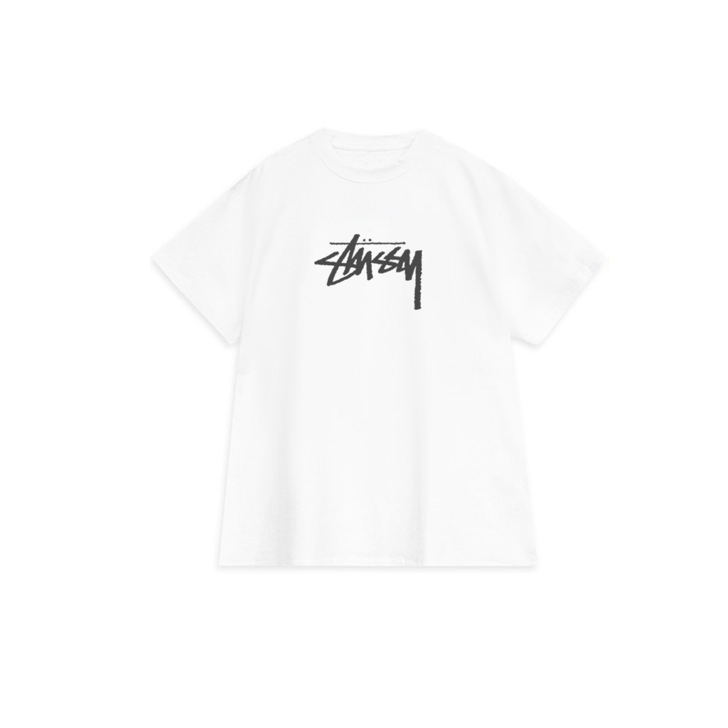Áo Thun Stussy Form Rộng Tay Lỡ Chất Liệu Cotton Cao Cấp Thoáng Mát - MSA50