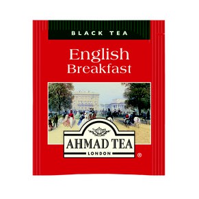 Trà Túi Lọc English Breakfast - Trà Đen Ahmad Bữa Sáng Kiểu Anh Hộp Giấy Túi Lọc Bao Thiếc 40g (20 túi x 2g)