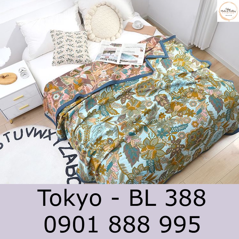 S101_Chăn Xô Organic Cotton Dòng Cao Cấp