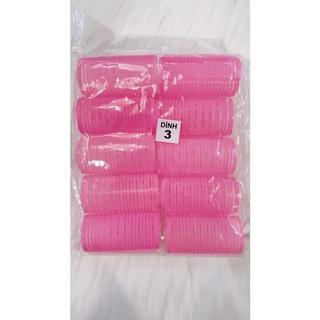 Bộ 10 Lô Uốn Tóc Tự Dính 3cm