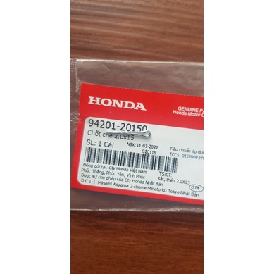 Bộ ốc bắt cần hãm bát phanh sau xe Dream, Wave Honda