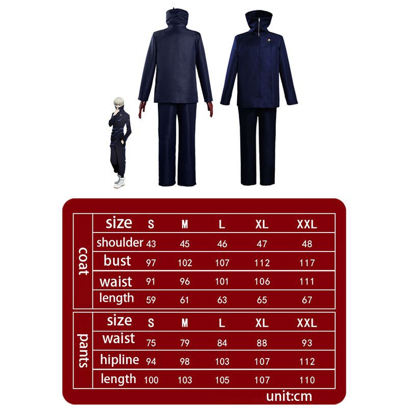 Trang phục/ Tóc giả hóa thân Jujutsu Kaisen Toge Inumaki