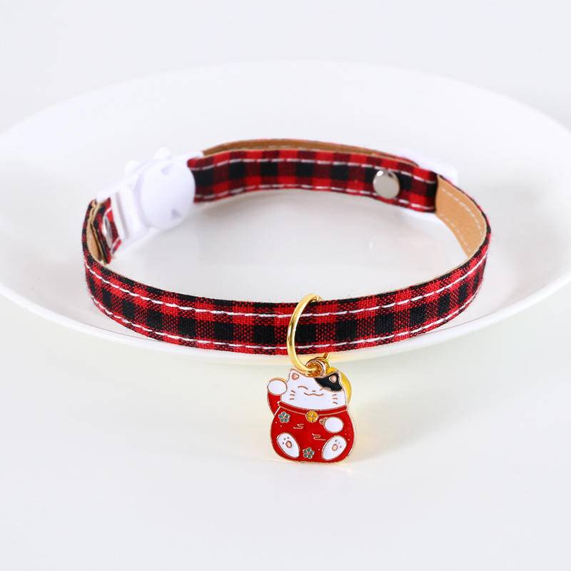 Vòng Cổ Da PU Có Chuông Chống Nghẽn Cho Thú Cưng