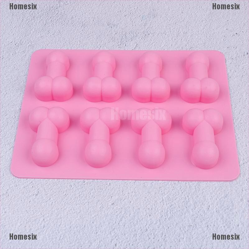 Khuôn Silicone Làm Bánh 8 Ô Hình Dáng Độc Đáo