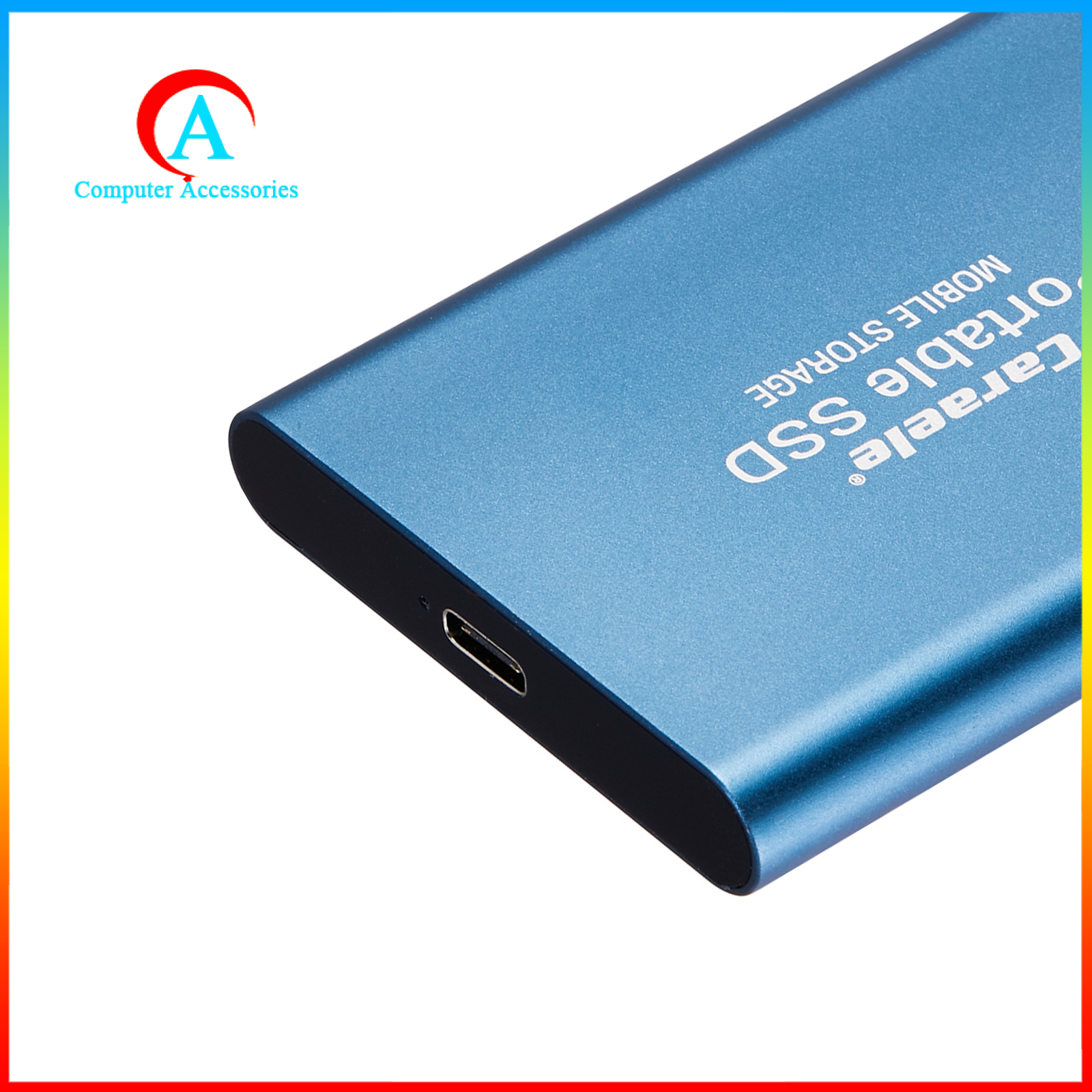 Ổ Cứng Di Động 500gb Ssd Usb 3.1 Gen-1 Usb-C Bằng Hợp Kim Nhôm | BigBuy360 - bigbuy360.vn