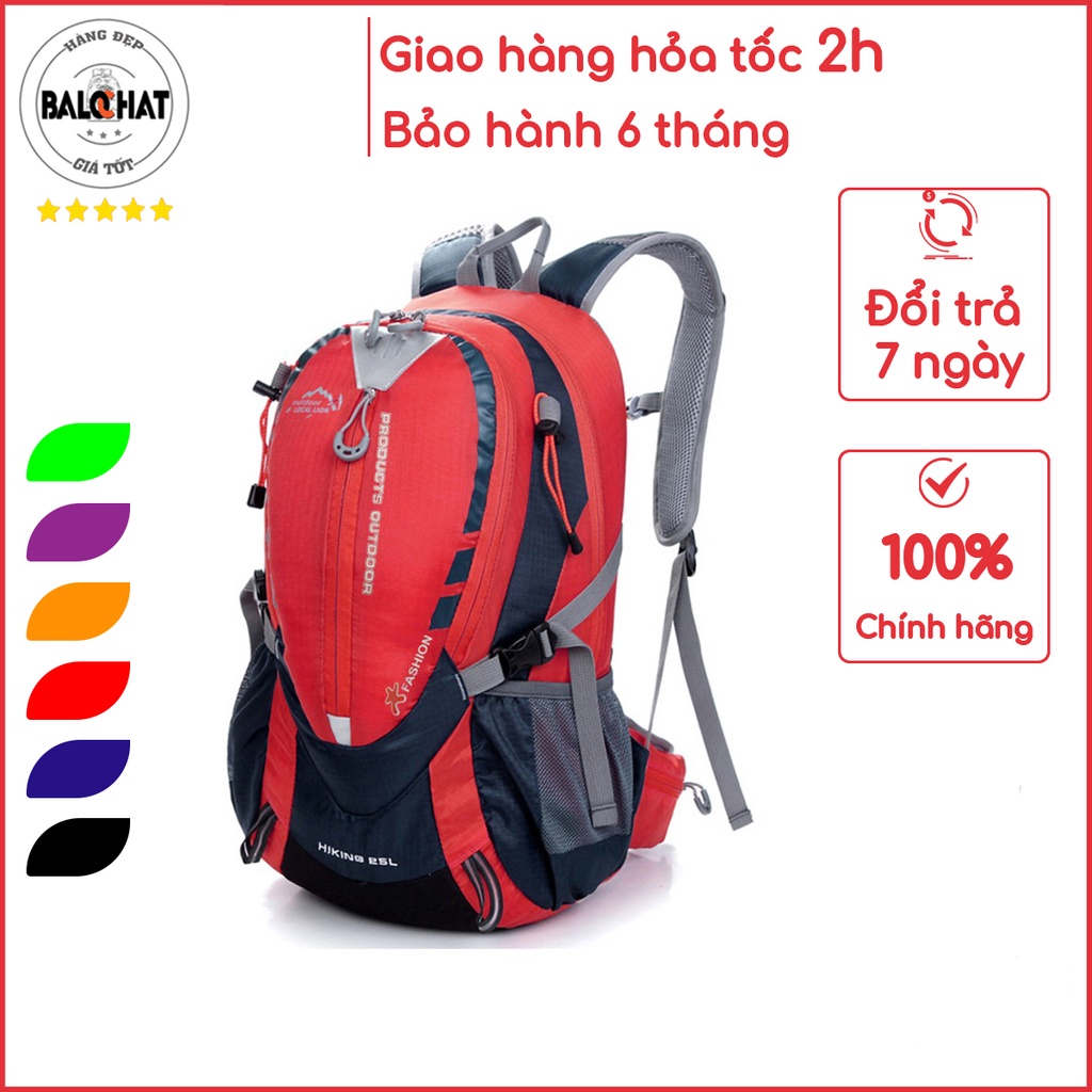 Balo du lịch, leo núi, dã ngoại OUTDOOR LOCALLION chống thấm nước, kiểu dáng thể thao cỡ nhỏ