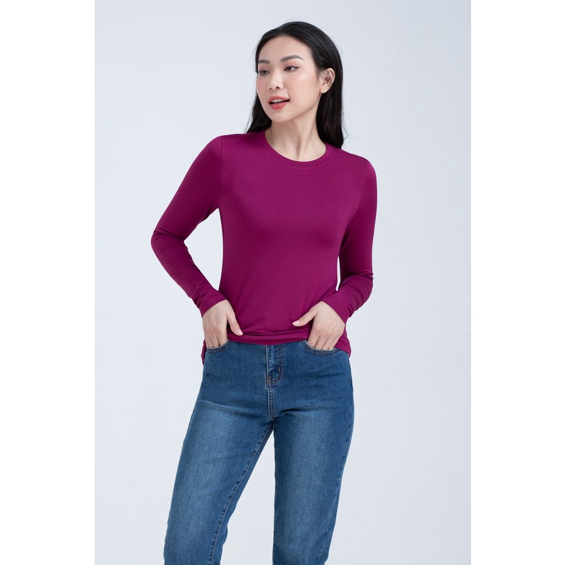 Áo thun nữ form vừa tay dài  , chất liệu vải cao cấp, thoải mái Freelancer - FWTS22FH15C