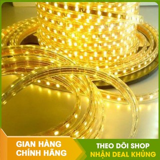 Combo 10 met đèn led dây đôi lõi đồng 2 hàng bóng 2835 - IP65