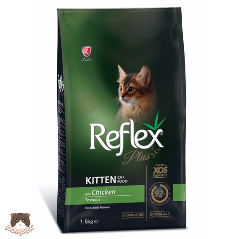 Hạt Reflex Plus Kitten vị gà 1.5kg cho mèo con