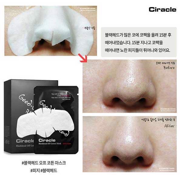 Miếng Lột Mụn Đầu Đen Ciracle Goodbye Blackhead - Hàn Quốc