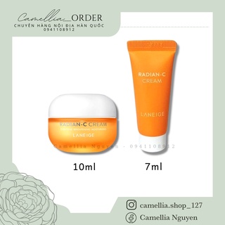 Kem Dưỡng Sáng Da Laneige Radian-C Cream