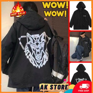[Kèm Quà] ÁO KHOÁC DÙ Hades In Nổi (Có Form Rộng XL) - AK.STORE