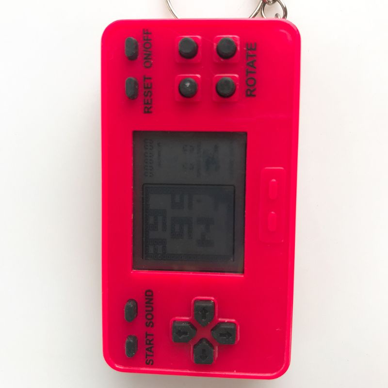Máy Chơi Game Cầm Tay Mini Cổ Điển Kèm Móc Khóa Cho Trẻ Em