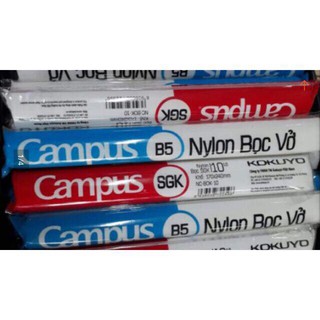 10 tờ bọc vở, sách giáo khoa Campus