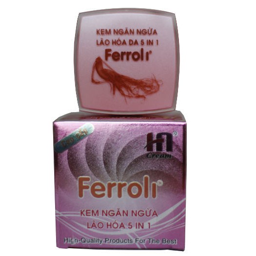 Kem ngăn ngừa lão hóa da 5 in 1 Ferroli