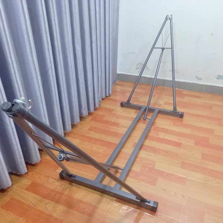 Khung võng vuông+Lưới võng loại Đại nằm cực kỳ an toàn đảm bảo không bị lật té