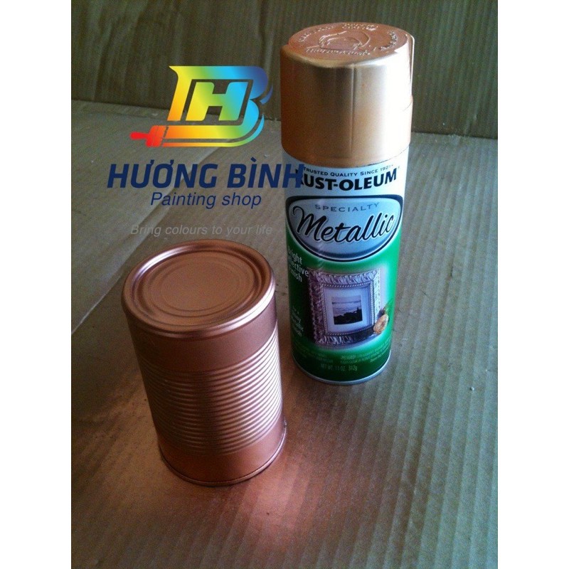 Sơn xịt Metalic Rust Oleum (325ml/chai) 11oz