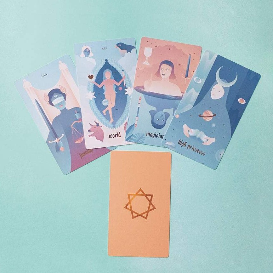 Bộ Bài Seventh Sphere Tarot de Marseille (Mystic House Tarot Shop)