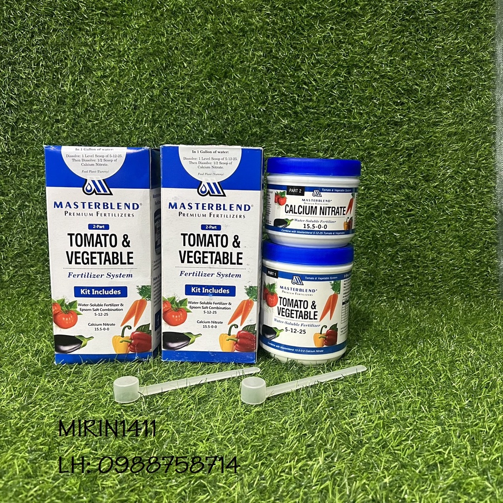 Dinh dưỡng thuỷ canh MASTERBLEND Mỹ size lớn ~ 1.7kg