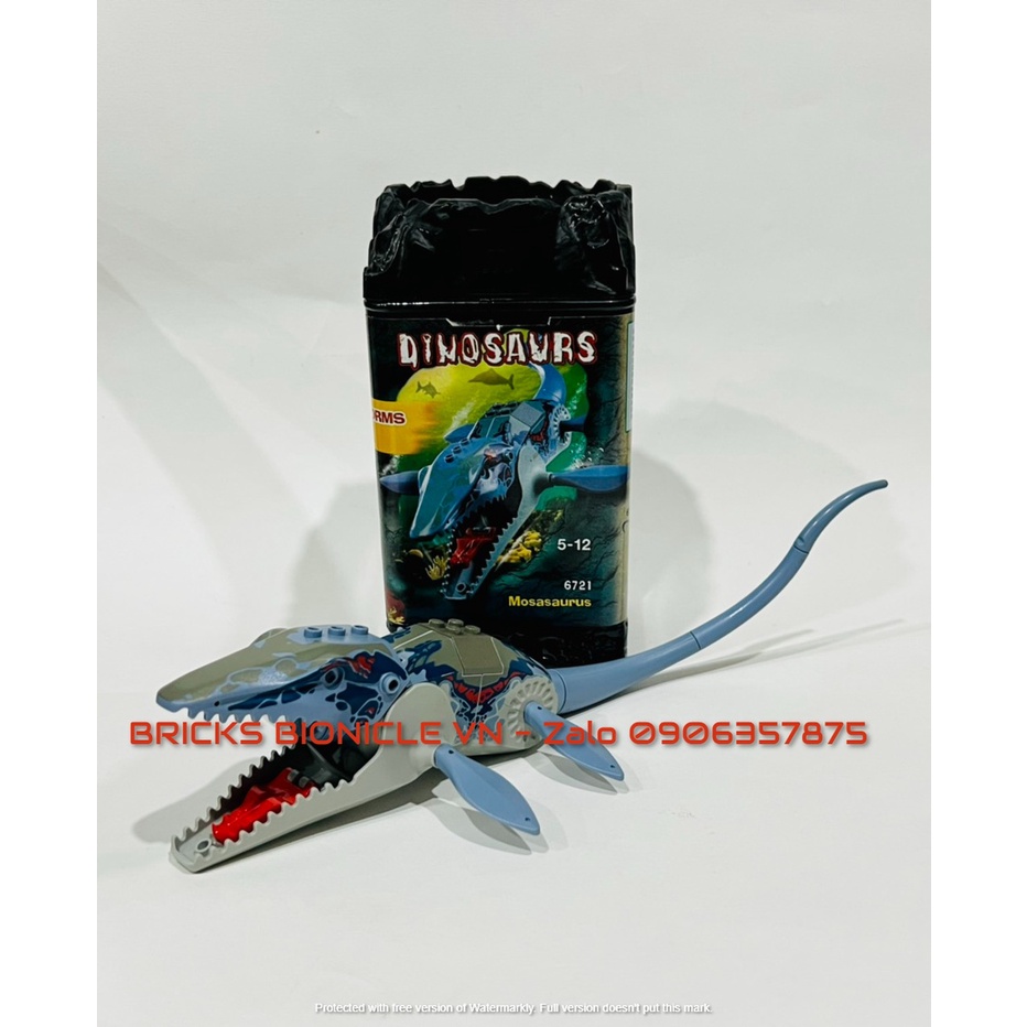 LEGO DINOSAURS - ĐỒ CHƠI XẾP HÌNH LEGO KHỦNG LONG DINOSAURS - 6721 MOSASAURUS - KHỦNG LONG NƯỚC