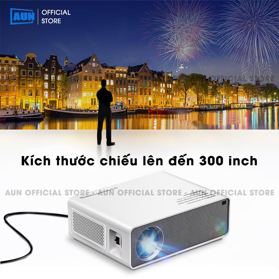 Máy chiếu Aun Akey7 fullHD độ sáng cao