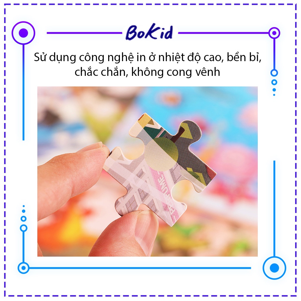 Đồ chơi thông minh - tranh ghép hình 30 mảnh bằng gỗ cho bé từ 3-6 tuổi phát triển tư duy