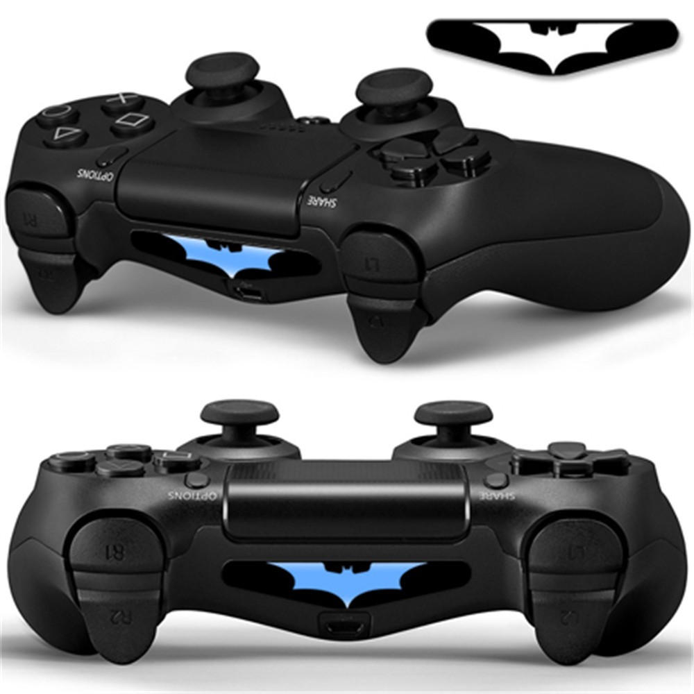 Set 2 miếng dán Decal cho bộ điều khiển đèn LED PlayStation 4 Dualshock 4 PS4 DS4 Pro