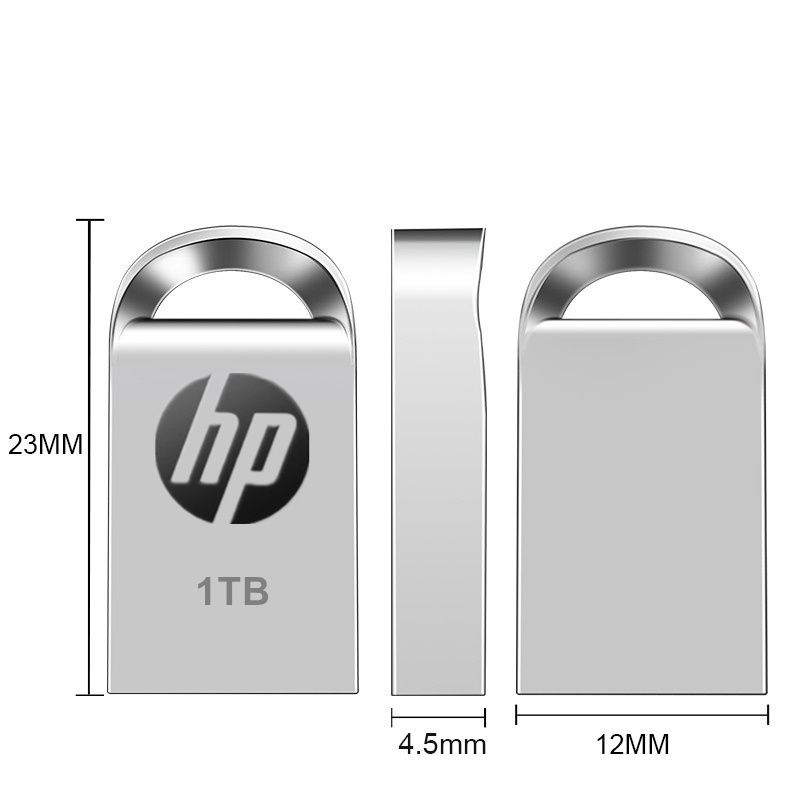 Ổ Đĩa Flash HP USB 3.0 2TB 1TB 512GB 256GB 128GB 64GB Mini Bằng Kim Loại Chống Thấm Nước