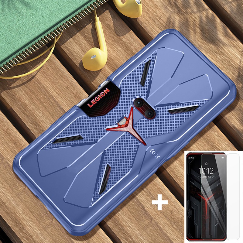 Ốp Điện Thoại tpu + Kính Cường Lực hd 2 Trong 1 Cho lenovo legion pro 5g