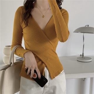 ÁO LEN VẠT CHÉO CỰC SANG CHẢNH