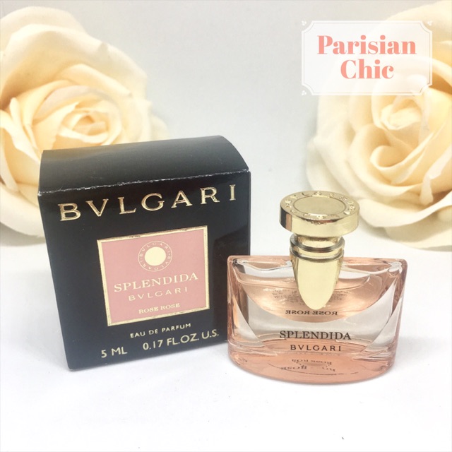 [Mini] Nước hoa nữ Splendida Rose Rose by BVLGARI