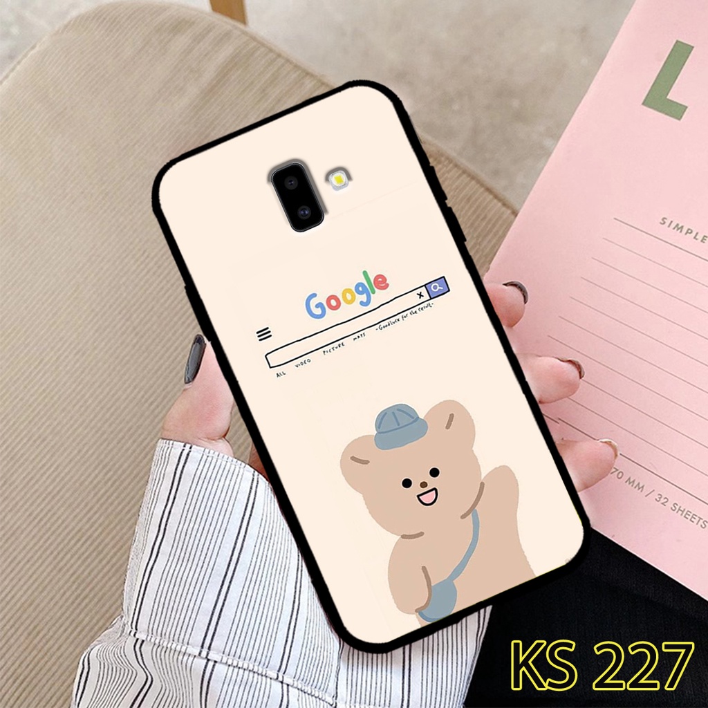 Ốp lưng Samsung J4/J4 Plus/J4 Core in hình Gấu nhỏ siêu đẹp, độc, lạ_KINGSTORE.HN_Ốp SS
