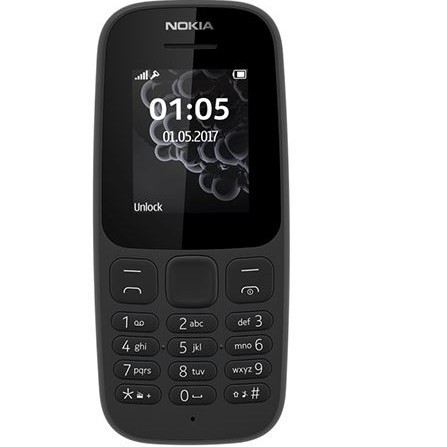 [CHÍNH HÃNG] Điện thoại Nokia 105 Single Sim hàng chuẩn giá tốt- bảo hành 12 tháng, lỗi 1 đổi 1 trong 7 ngày