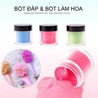 Set 24 Màu Bột Đắp Móng & Bột Làm Hoa